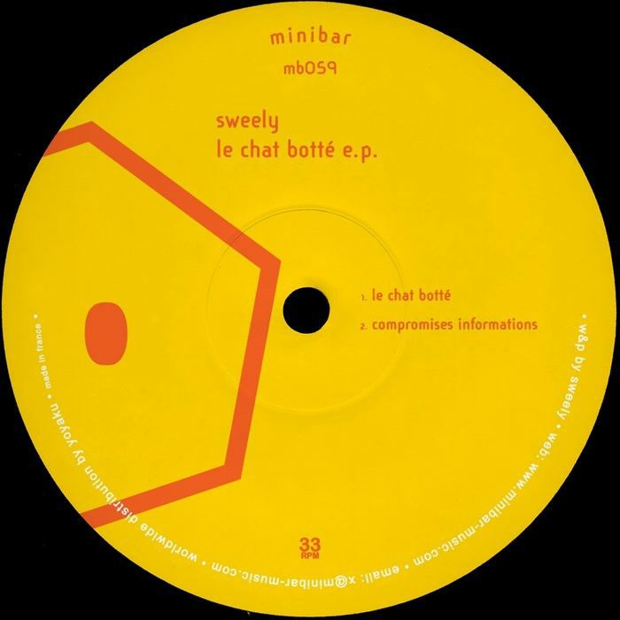 SWEELY - Le Chat Botte EP vinyl sleeve