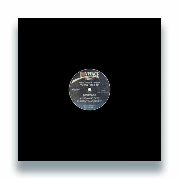 LOVAFACE/LIL CHICAGO - Various Artists EP vinyl sleeve