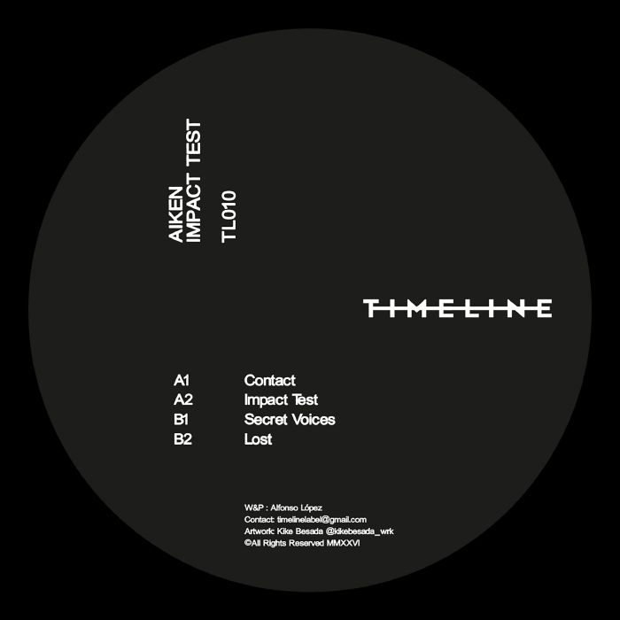AIKEN - Impact Test vinyl sleeve