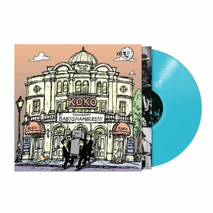 BABYSHAMBLES - Live At Koko vinyl sleeve