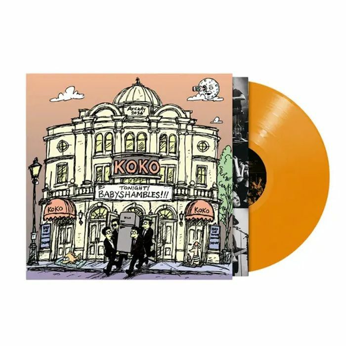 BABYSHAMBLES - Live At Koko vinyl sleeve