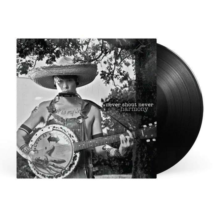 NEVER SHOUT NEVER - Harmony (Rocktober 2026) vinyl sleeve