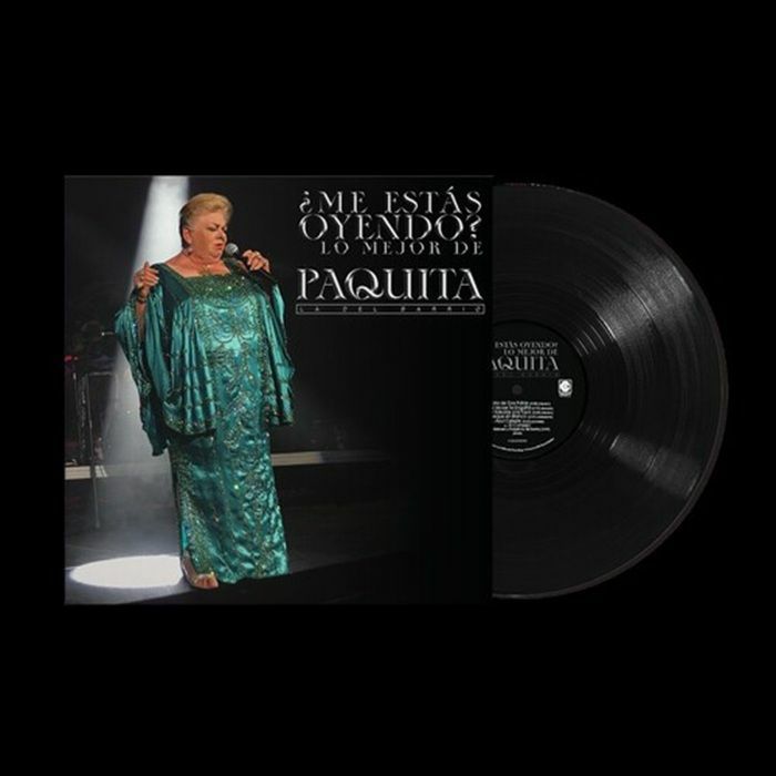 PAQUITA LA DEL BARRIO - Me Estas Oyendo: Lo Mejor De Paquita La Del Barrio vinyl sleeve