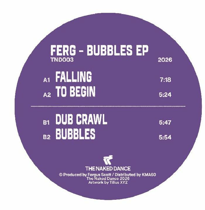 FERG - Bubbles EP vinyl sleeve