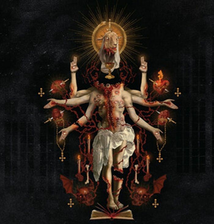 SATANIC PLANET - Dead Deities vinyl sleeve