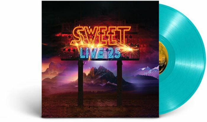 SWEET - Live 25 vinyl sleeve