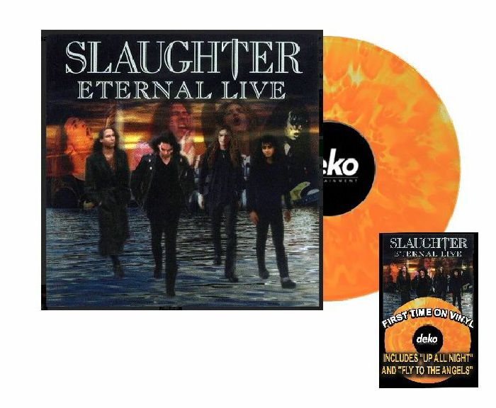 SLAUGTER - Eternal Live (remastered) vinyl sleeve