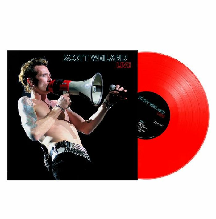 WEILAND, Scott - Scott Weiland: Live vinyl sleeve