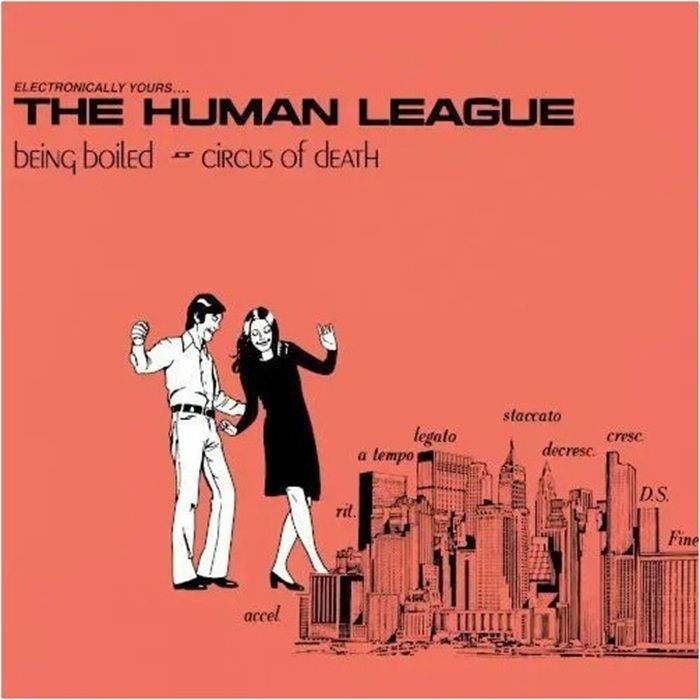 HUMAN LEAGUE, The - Being Boiled vinyl sleeve