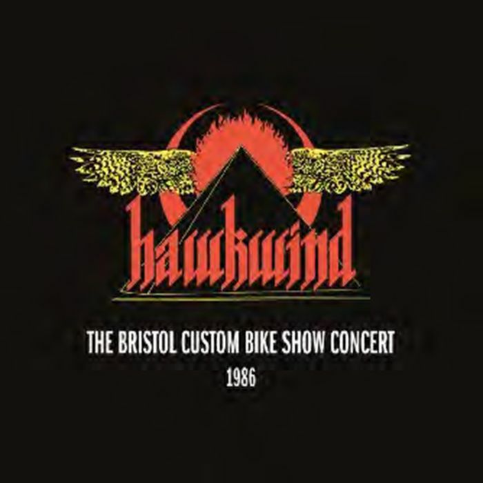 HAWKWIND - The Bristol Custom Bike Show Concert 1986 vinyl sleeve