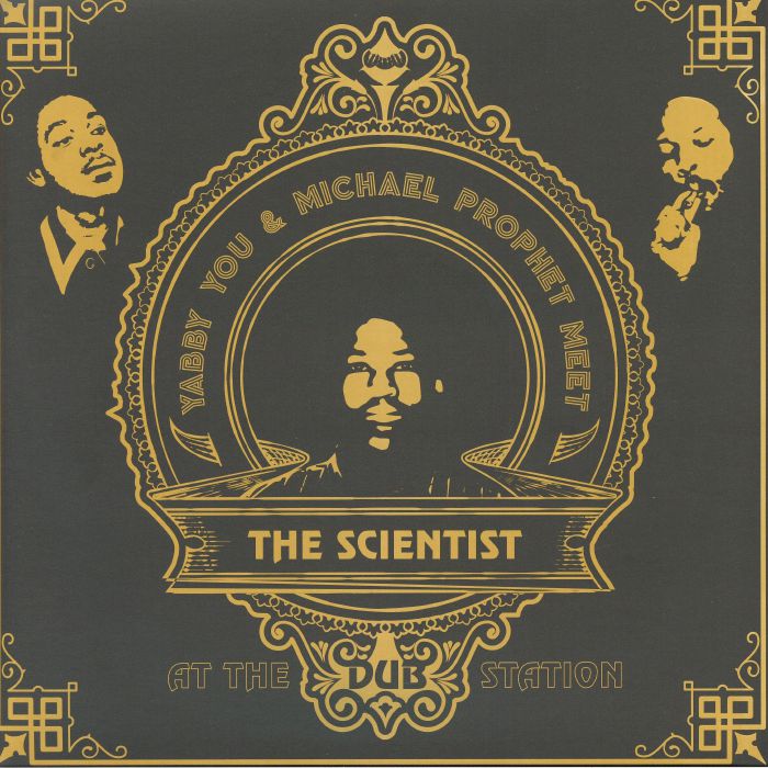 YABBY YOU & MICHAEL PROPHET meets THE SCIENTIST - At The Dub Station vinyl sleeve