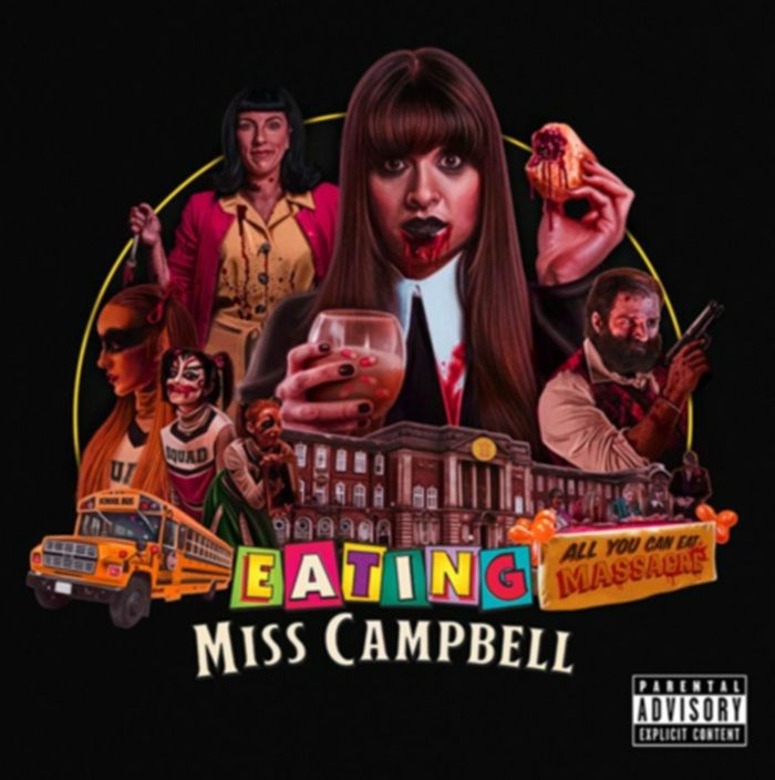 VARIOUS - Eating Miss Campbell (Soundtrack) vinyl sleeve