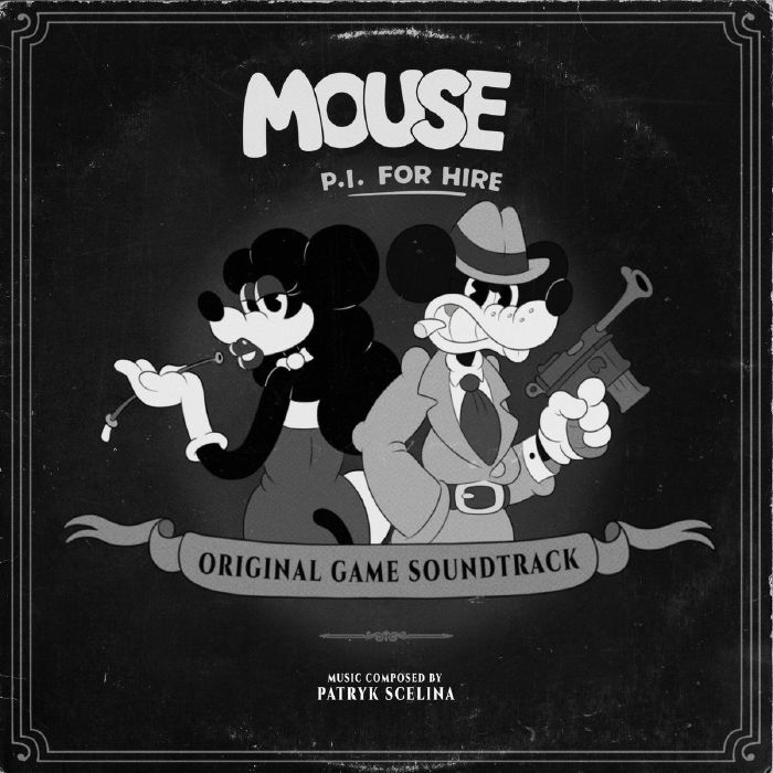 SCELINA, Patryk - Mouse: PI For Hire (Soundtrack) vinyl sleeve