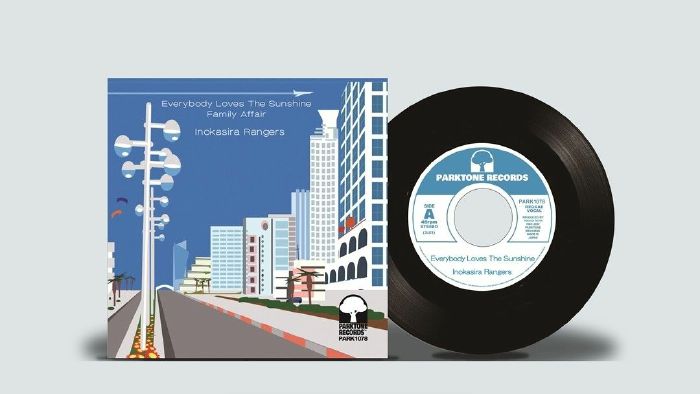 INOKASIRA RANGERS - Everybody Loves The Sunshine vinyl sleeve