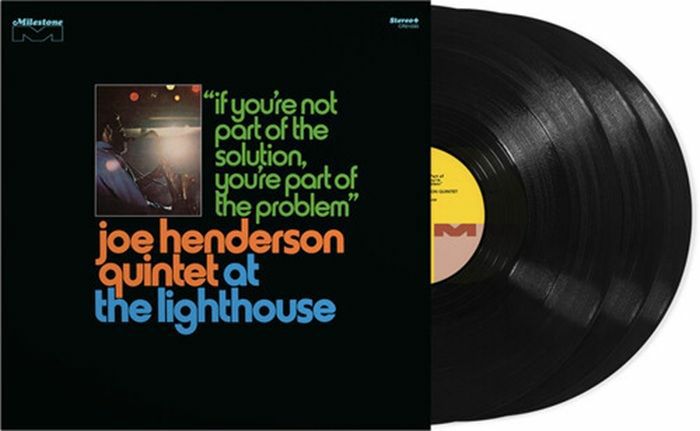 HENDERSON, Joe - At The Lighthouse: If You're Not Part Of The Solution You're Part Of The Problem vinyl sleeve