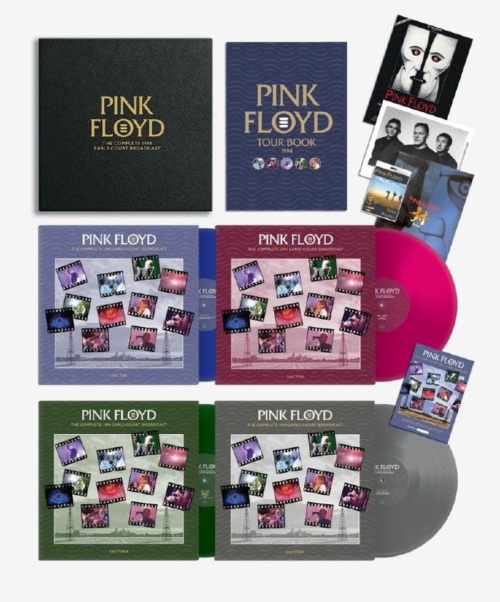 PINK FLOYD - The Complete 1994 Earls Court Broadcast (remastered) vinyl sleeve