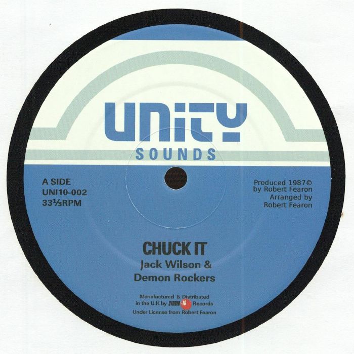 WILSON, Jack & DEMON ROCKERS/MIKEY MURKA - Chuck It vinyl sleeve
