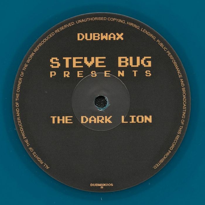 BUG, Steve - The Dark Lion vinyl sleeve