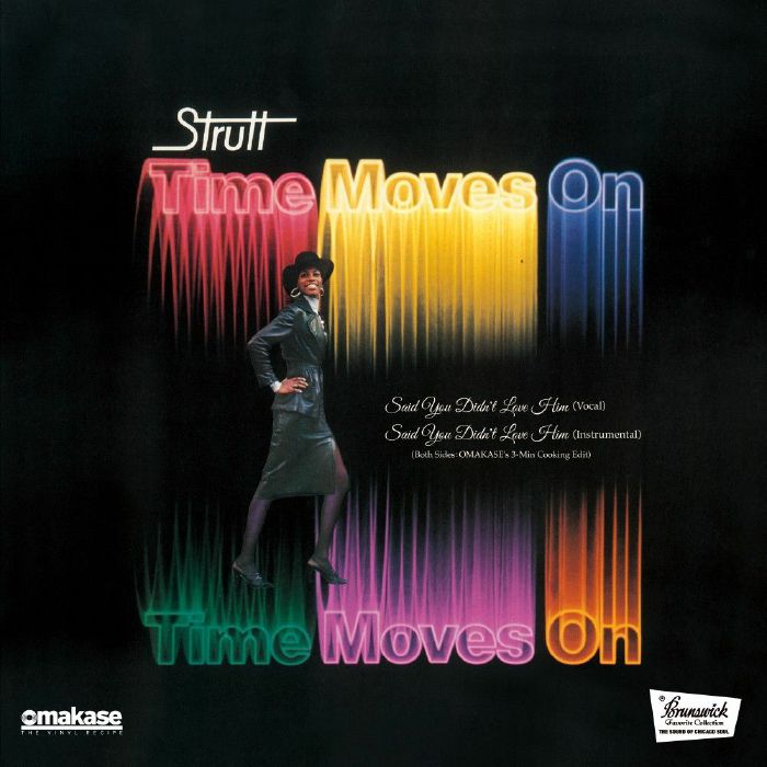 STRUTT - Said You Didn't Love Him (Omakase Edits) vinyl sleeve