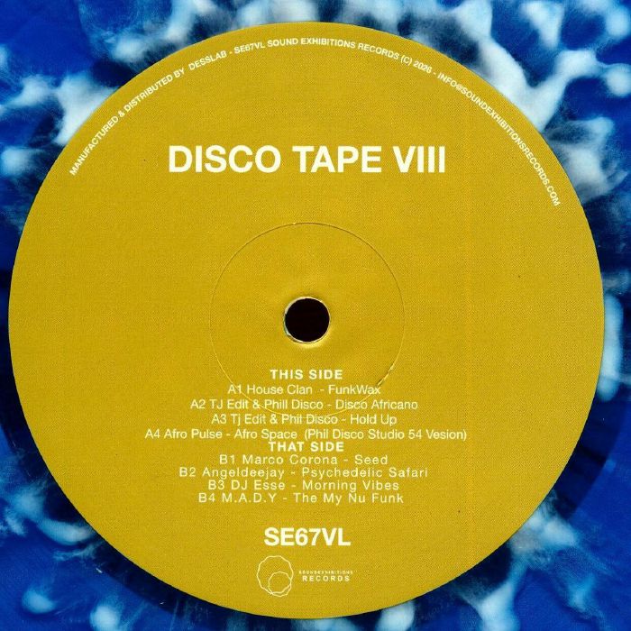 VARIOUS - Disco Tape 8 vinyl sleeve