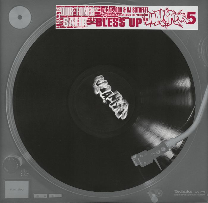 LA 2000/DJ SOTOFETT/SALIK - Dub Toner vinyl sleeve