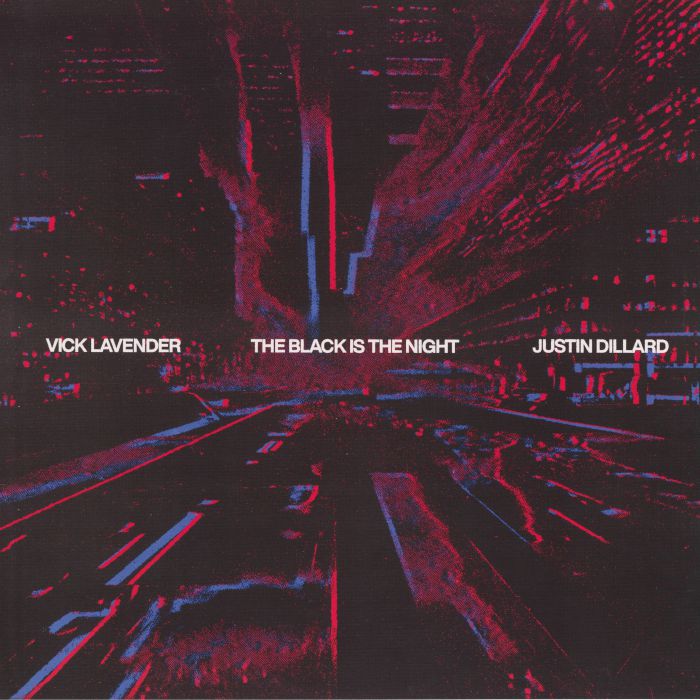 LAVENDER, Vick/JUSTIN DILLARD - The Black Is The Night vinyl sleeve