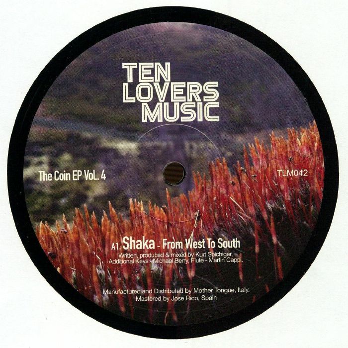 SHAKA/TAKAHIRO FUCHIGAMI - The Coin EP Vol 4 vinyl sleeve