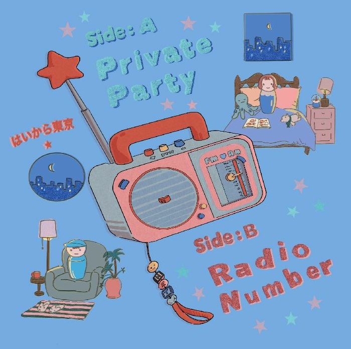 HAIKARA TOKYO - Private Party vinyl sleeve