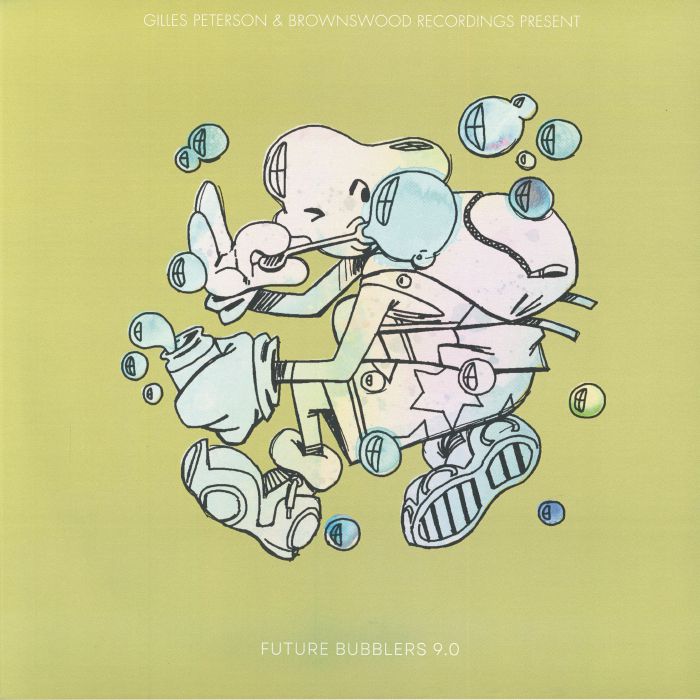 VARIOUS - Gilles Peterson & Brownswood Recordings Present Future Bubblers 9.0 vinyl sleeve