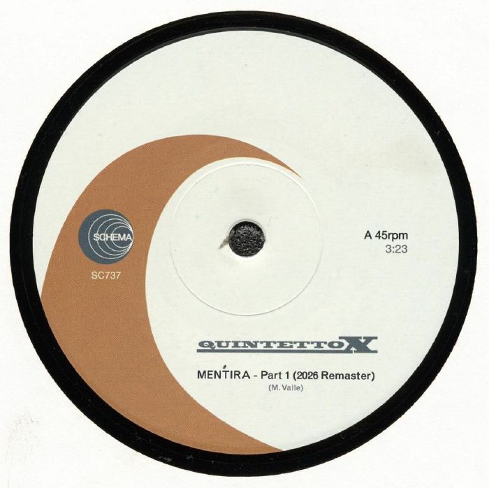 QUINTETTO X - Mentira (remastered) vinyl sleeve