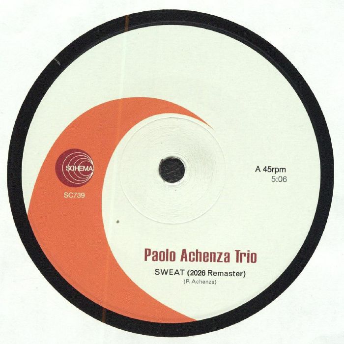 PAOLO ACHENZA TRIO - Sweat/Fez Bossa (remastered) vinyl sleeve