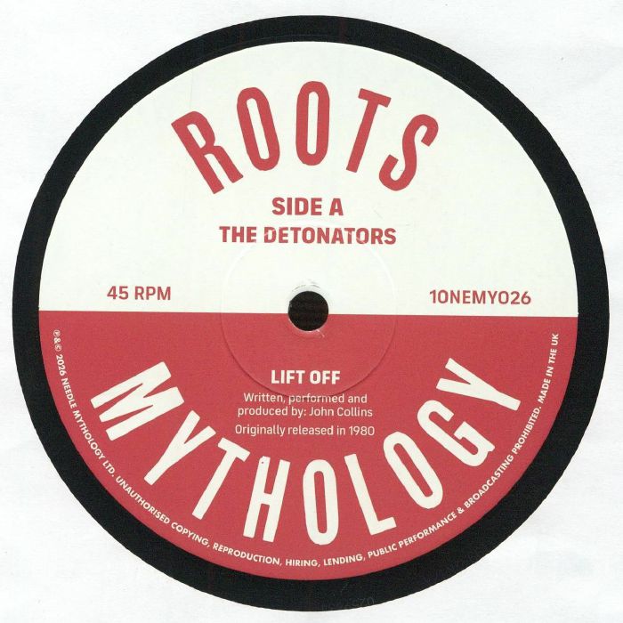 DETONATORS, The - Lift Off vinyl sleeve