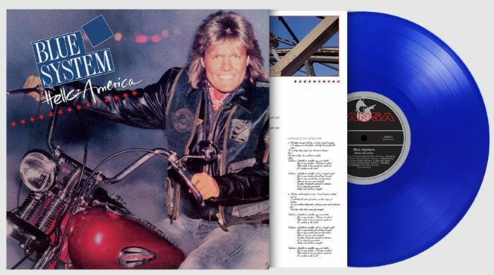 BLUE SYSTEM - Hello America (reissue) vinyl sleeve