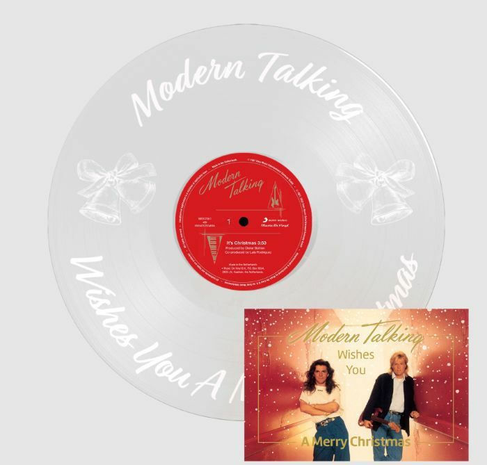 MODERN TALKING - It's Christmas (reissue) vinyl sleeve