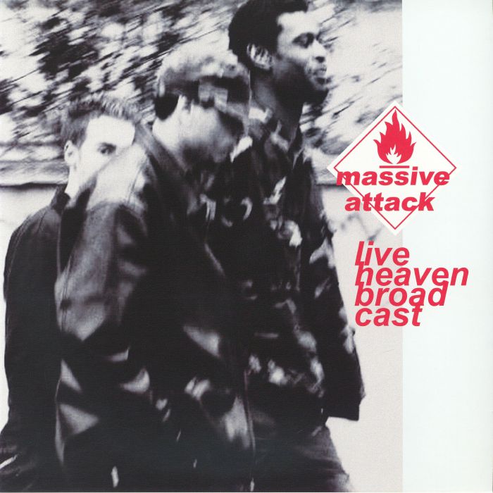 MASSIVE ATTACK - Live In Heaven Broadcast: Live At The Heaven Thunderball, Stockholm May 18th, 1998 vinyl sleeve