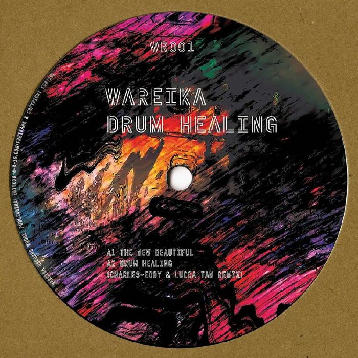 WAREIKA - Drum Healing vinyl sleeve