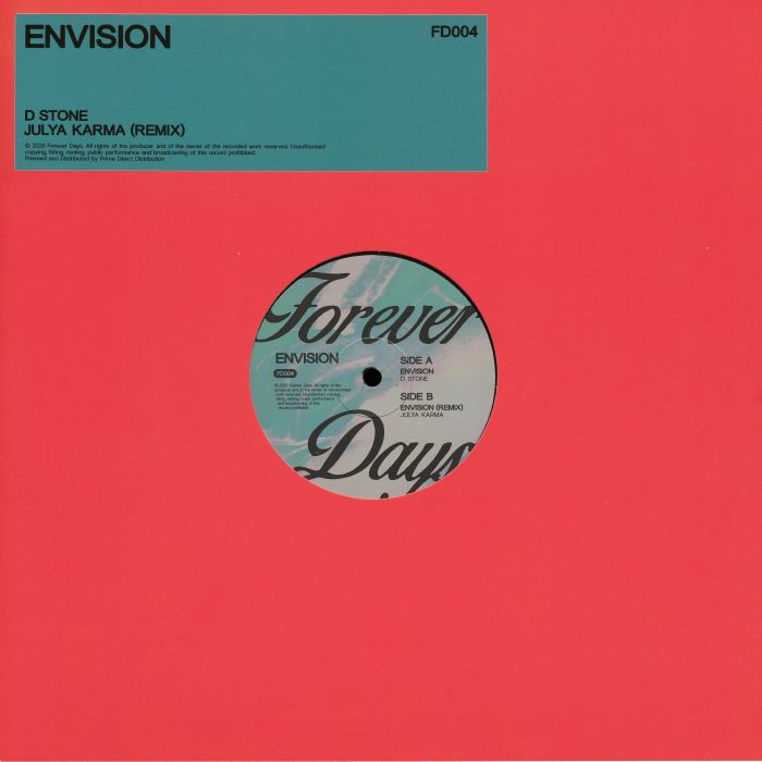 D STONE - Envision vinyl sleeve