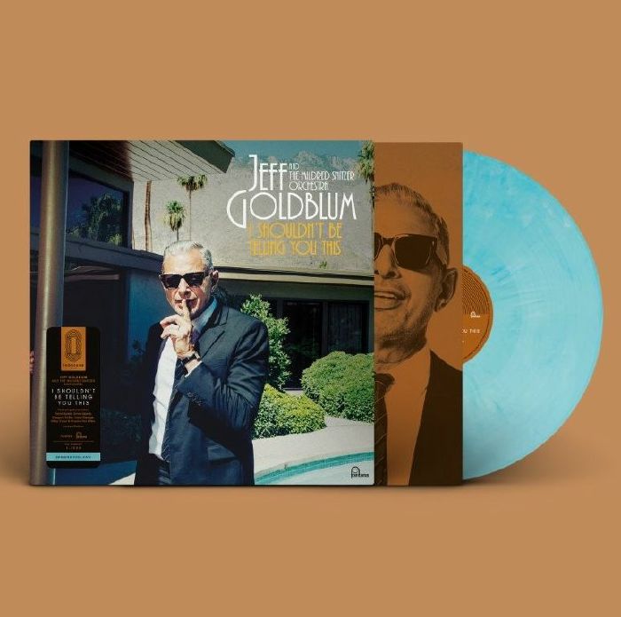 GOLDBLUM, Jeff/THE MILDRED SNITZER ORCHESTRA - I Shouldn't Be Telling You This (Thousand Club) vinyl sleeve