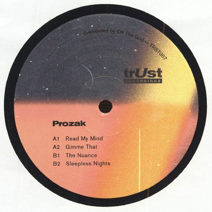 PROZAK - Read My Mind EP vinyl sleeve