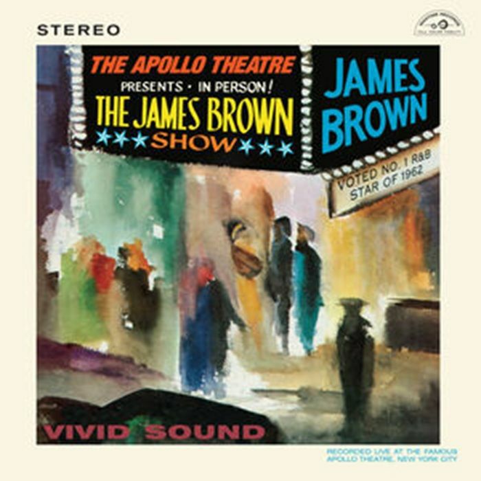 BROWN, James - Live At The Apollo (reissue) vinyl sleeve