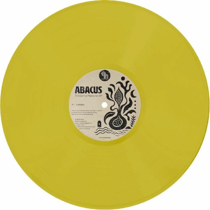 ABACUS - The Earthly Pleasures EP (reissue) vinyl sleeve