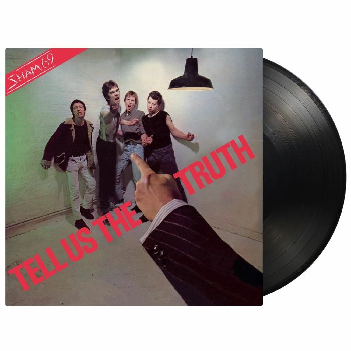 SHAM 69 - Tell Us The Truth (reissue) vinyl sleeve