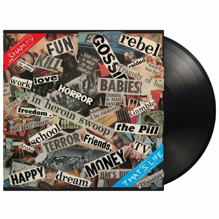 SHAM 69 - That's Life (reissue) vinyl sleeve