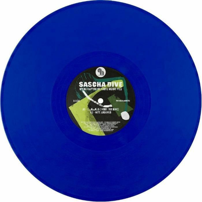 DIVE, Sascha - My Definition Of House Music Vol 3 vinyl sleeve