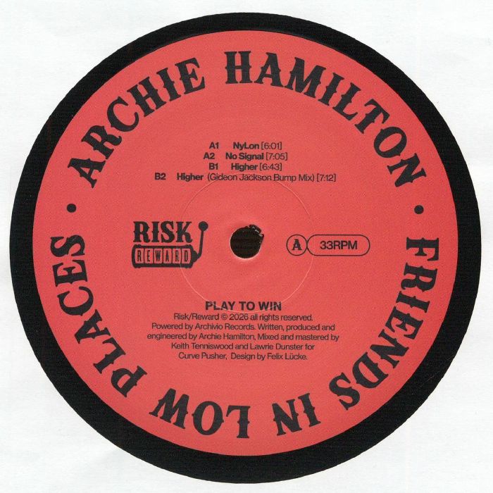 HAMILTON, Archie - Friends In Low Places vinyl sleeve