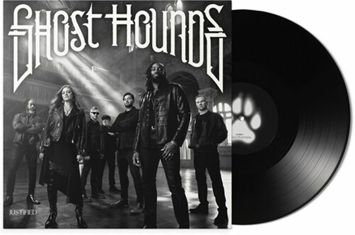 GHOST HOUNDS - Justified vinyl sleeve