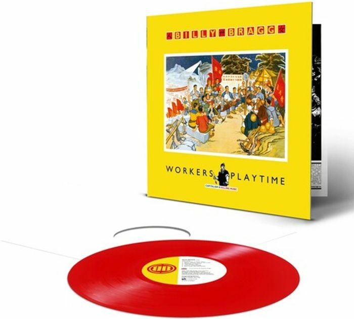 BRAGG, Billy - Workers Playtime (reissue) vinyl sleeve