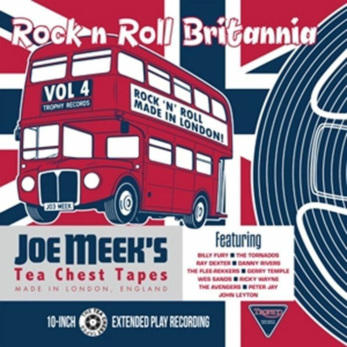 VARIOUS - Rock'n'Roll Britania Vol 4 vinyl sleeve
