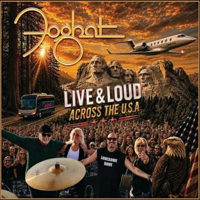 FOGHAT - Live & Loud Across The USA vinyl sleeve