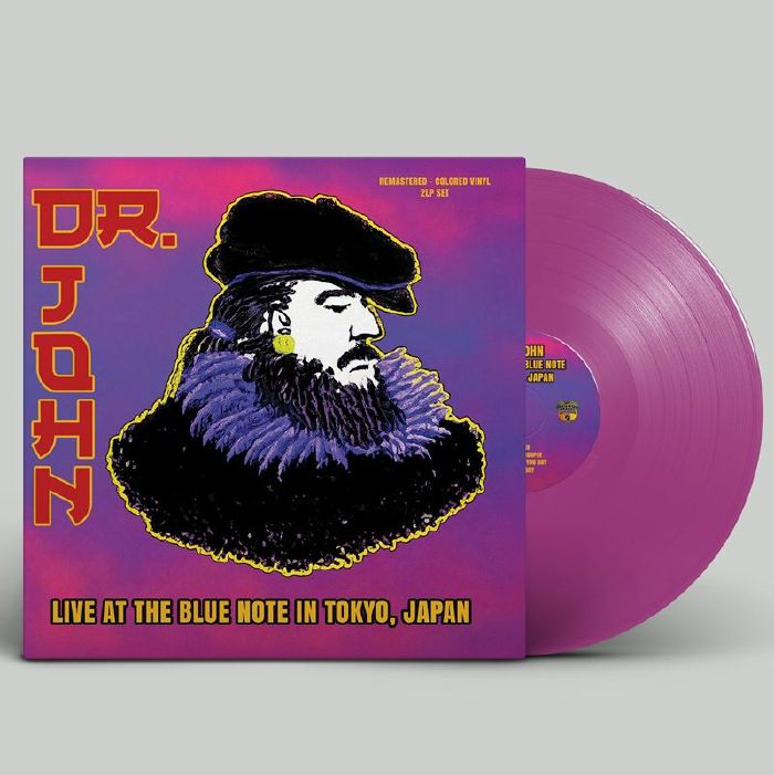 DR JOHN - Live At The Blue Note In Tokyo Japan vinyl sleeve